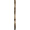 Ekena Millwork Flower Ceiling Medallion (Fits Canopies up to 6 1/4"), 29"OD x 3 5/8"ID x 1 3/8"P, Rubbed Bronze CM29FWRZS - alternate 2